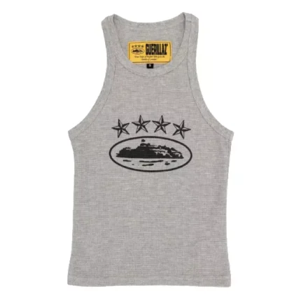 Corteiz 4Starz Alcatraz Women’s Tank Top Grey