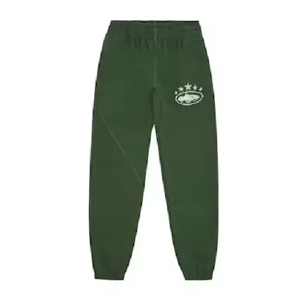 Corteiz 5 Starz Joggers Green