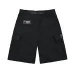 Corteiz Alcatraz Cargo Shorts Triple Black