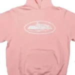 : Corteiz Alcatraz Hoodie Baby Pink