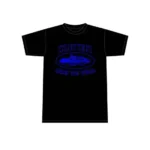 Corteiz Alcatraz T-Shirt Black/Blue