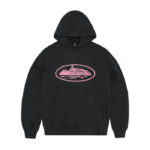 Corteiz Alcatraz Hoodie Black/Pink