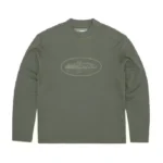 Corteiz Alcatraz Waffle Sweatshirt Tonal Khaki