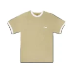 Corteiz Allstarz Ribbed T-Shirt In Light Khaki