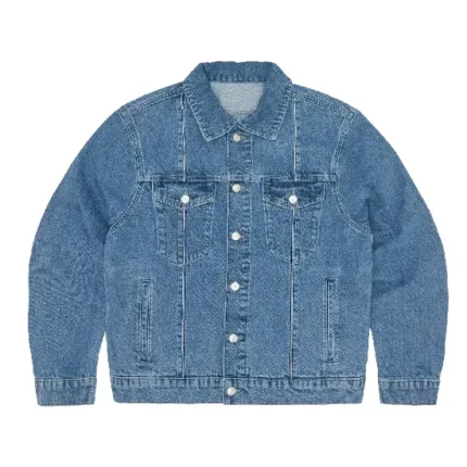 : Corteiz C-Star Denim Trucker Jacket Blue