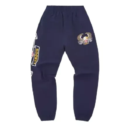 Corteiz Dipset Bottoms Joggers Navy