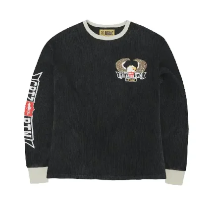 Corteiz Dipset Eagle Sweatshirt Washed Black