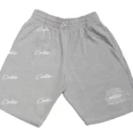 Corteiz Division 20 Shorts Gray