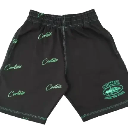 Corteiz Division 20 Shorts Green/Black