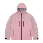 : Corteiz Elitework Waterproof Shell Jacket Pink