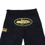 Corteiz Guerillaz Shorts Black/Yellow