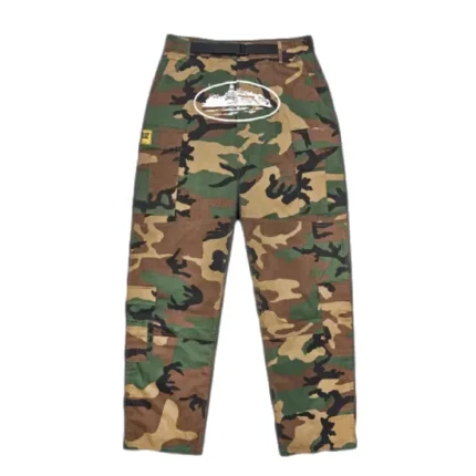 Corteiz Guerillaz Cargo Woodland Camo