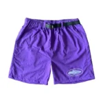 Corteiz Nylon Litework Shorts Grape