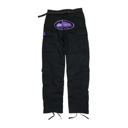 : Corteiz Purp Guerilaz Cargo Black/Purple