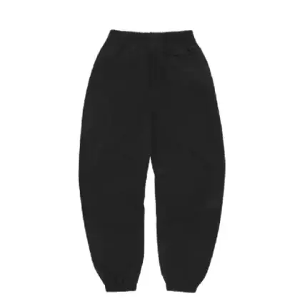 Corteiz Satin C Star Applique Joggers Black