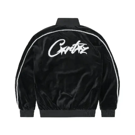 Corteiz VVS Velour Jacket Black